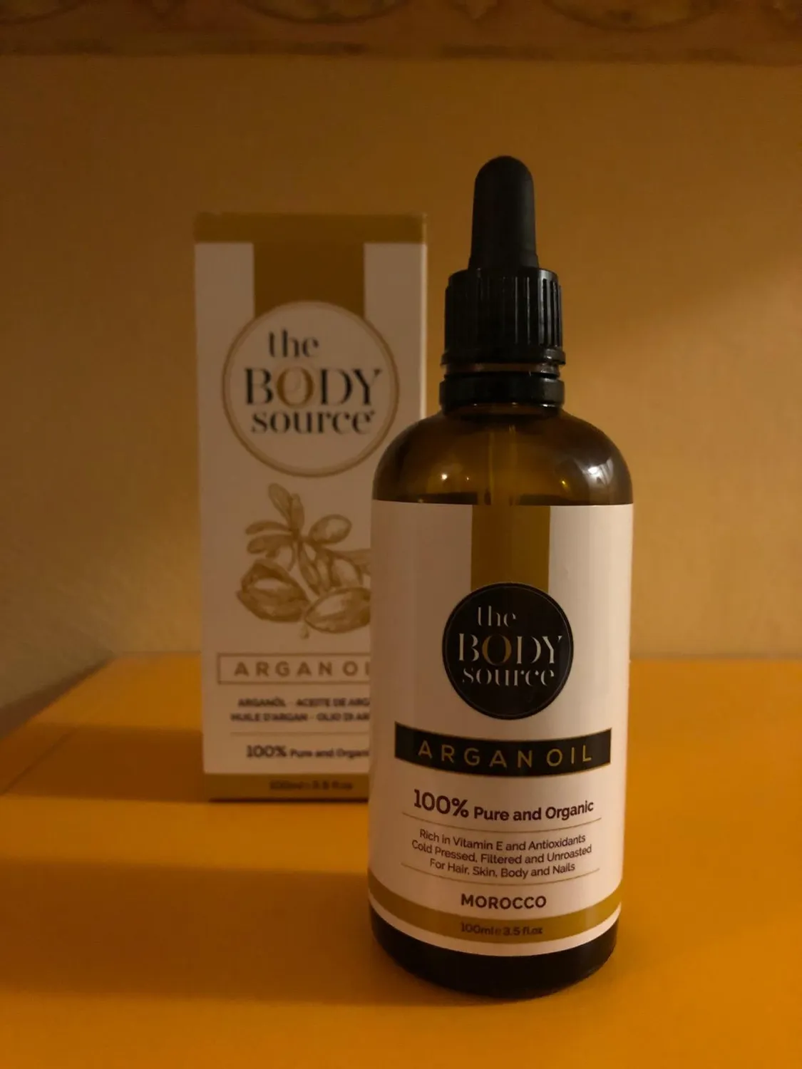 The Body Source Olio Argan Puro Multiuso Idratante