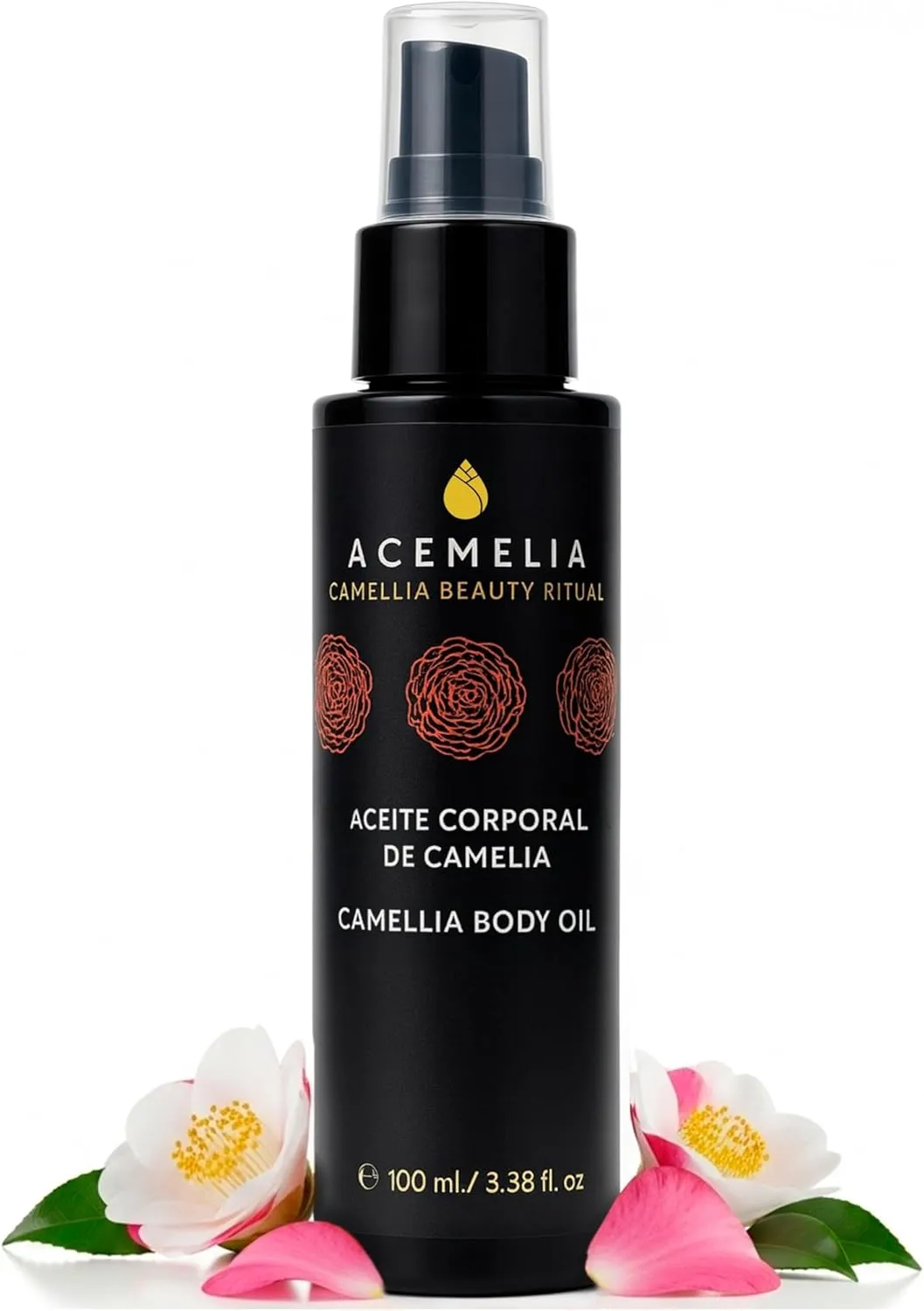 Acemelia olio corpo camelia 100 ml pelle secca