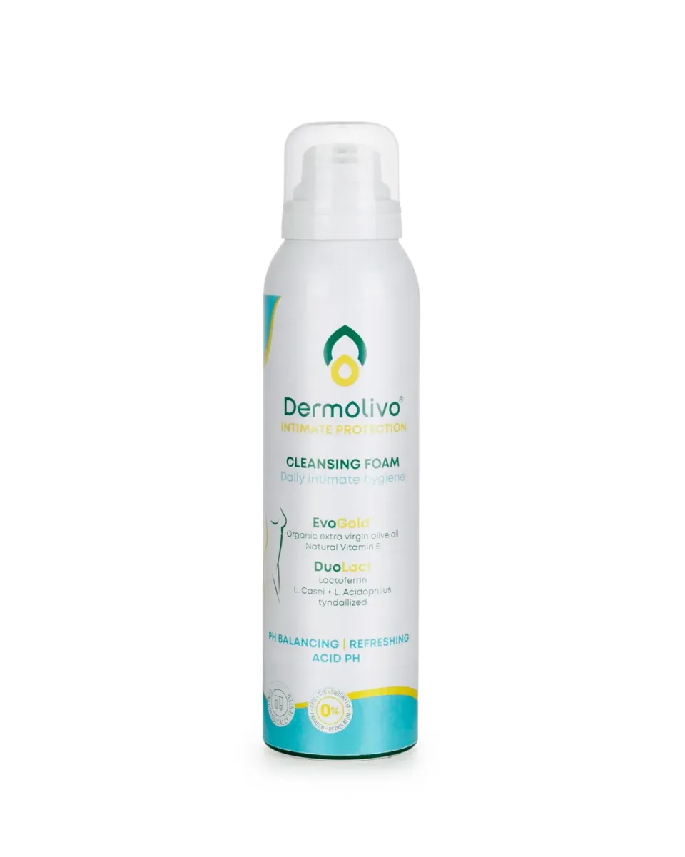 DermOlivo schiuma intima delicata olio oliva bio