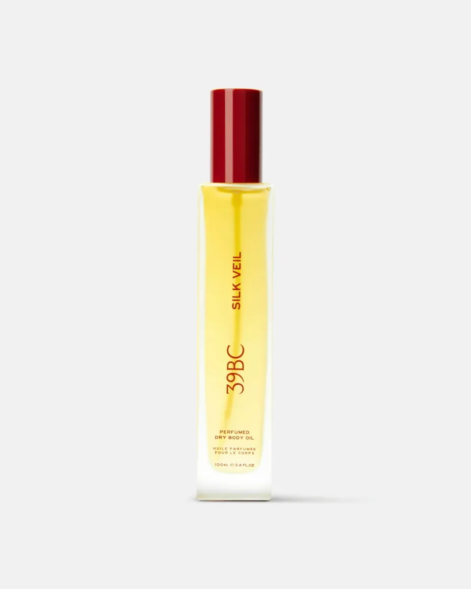 39BC Silk Veil olio corpo secco profumato tuberosa bianca