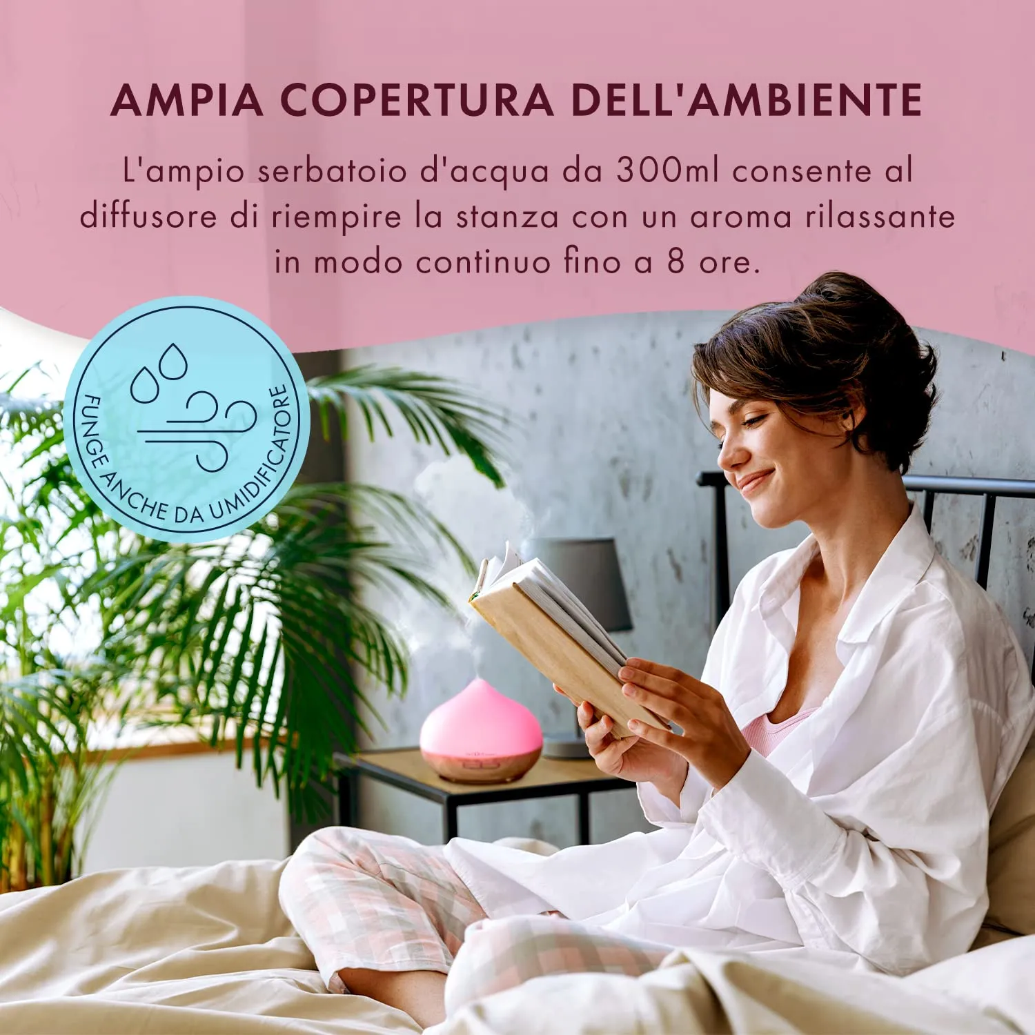 The Body Source Diffusore Aromi Ultrasuoni 300ml 7 LED