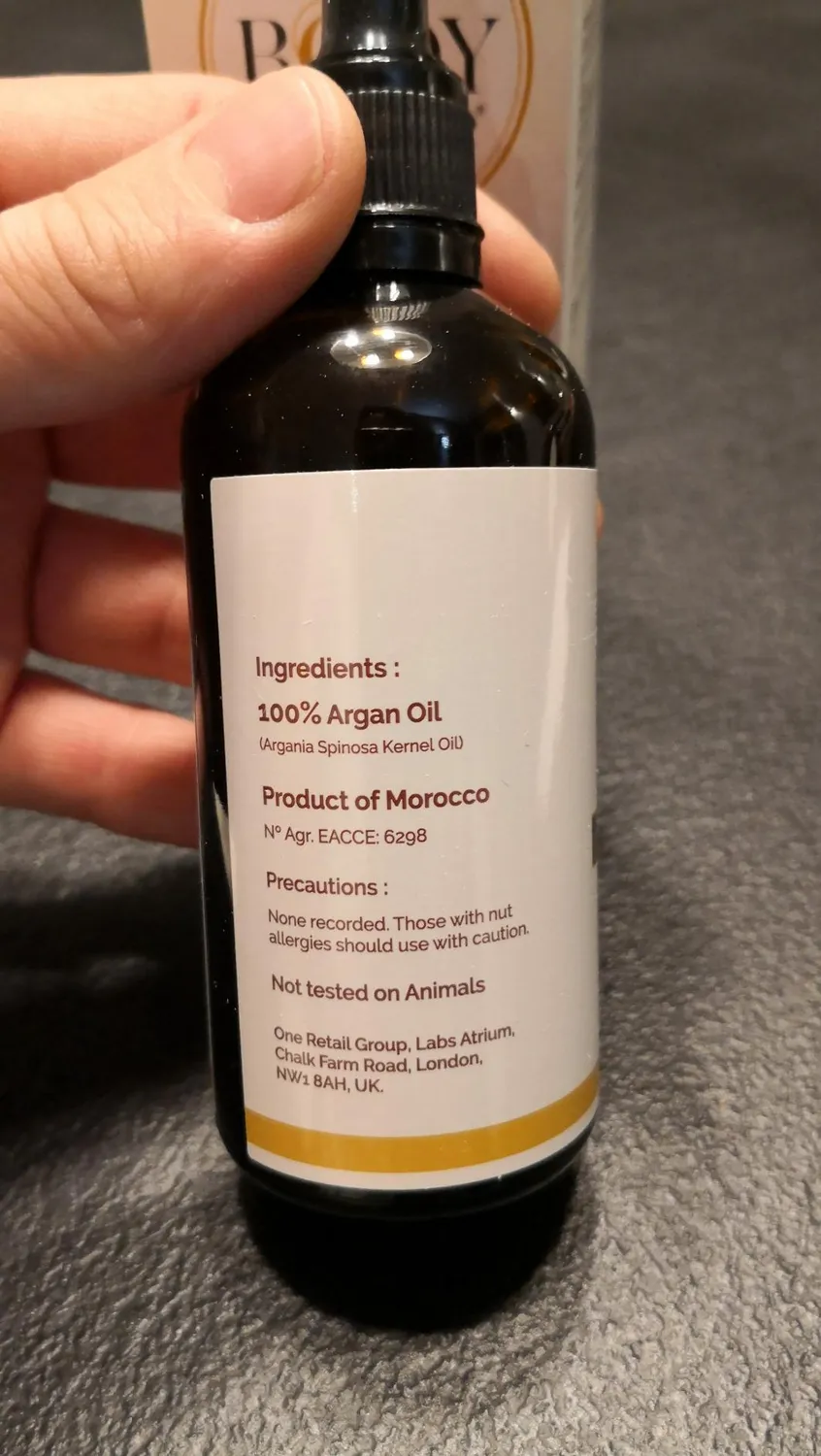 The Body Source Olio Argan Puro Multiuso Idratante