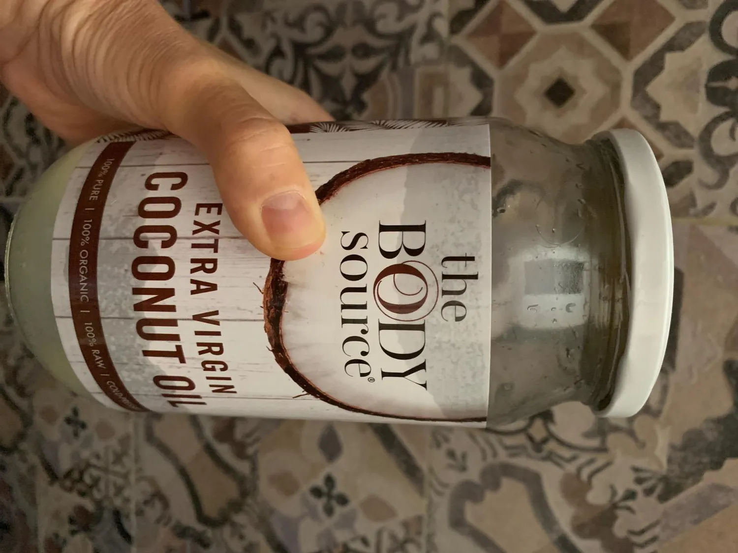 the body source olio cocco bio extravergine 1 litro crudo
