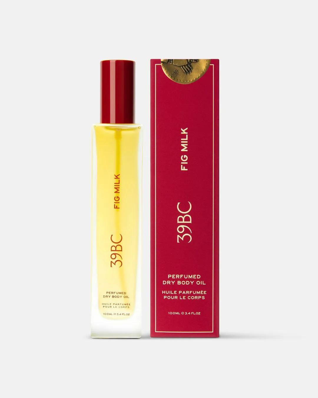 39BC Fig Milk olio corpo secco profumato fico e ciclamino