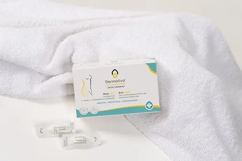 DermOlivo Ovuli Vaginali Idratanti Oliva Bio Probiotici