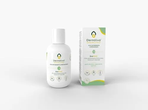DermOlivo EvoGold Olio Detergente pH Fisiologico Senza Sapone