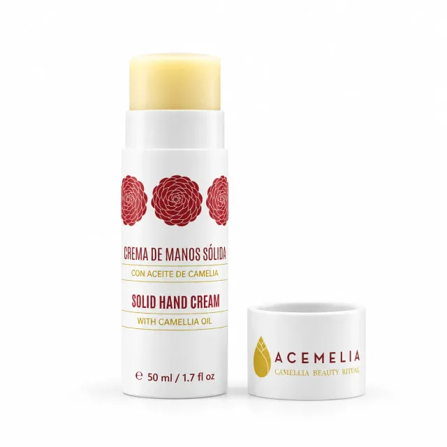 Acemelia Camellia crema mani solida 100g nutriente
