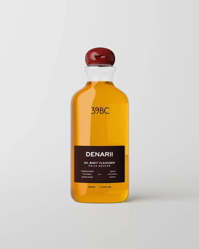 39BC DENARII olio doccia incenso sandalo patchouli