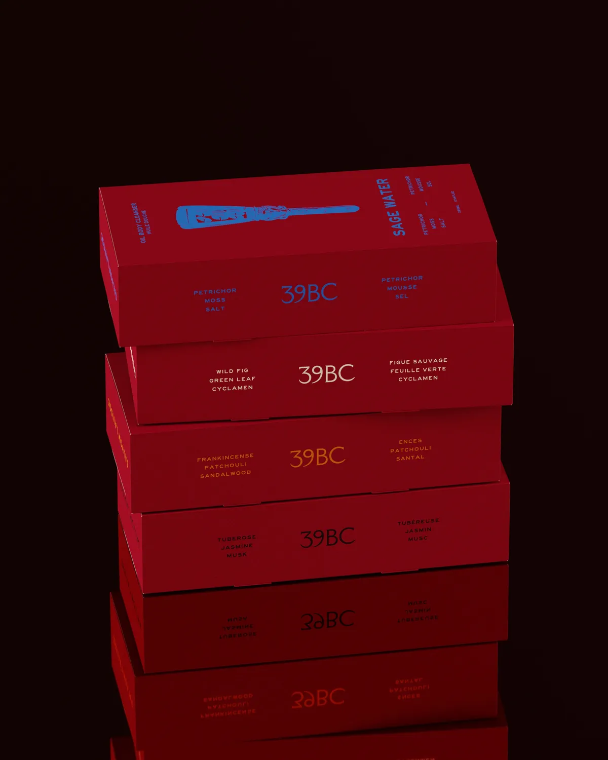 39BC Alexandria Vol I set 4 oli doccia profumati regalo