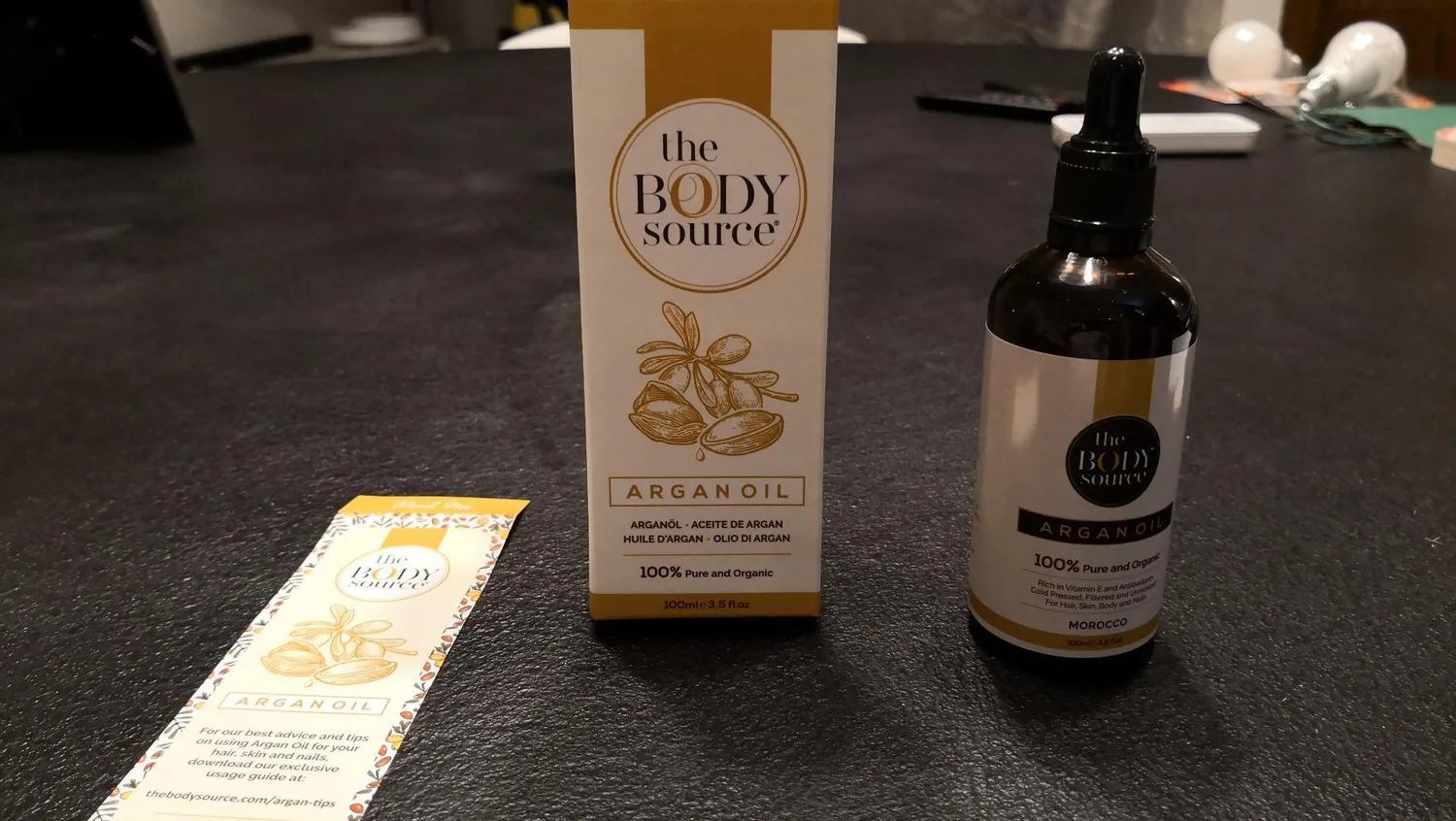 The Body Source Olio Argan Puro Multiuso Idratante