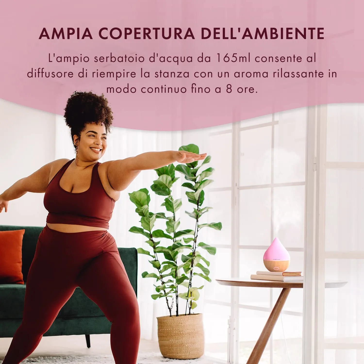 The Body Source Diffusore Oli Essenziali 165 ml Ultrasuoni
