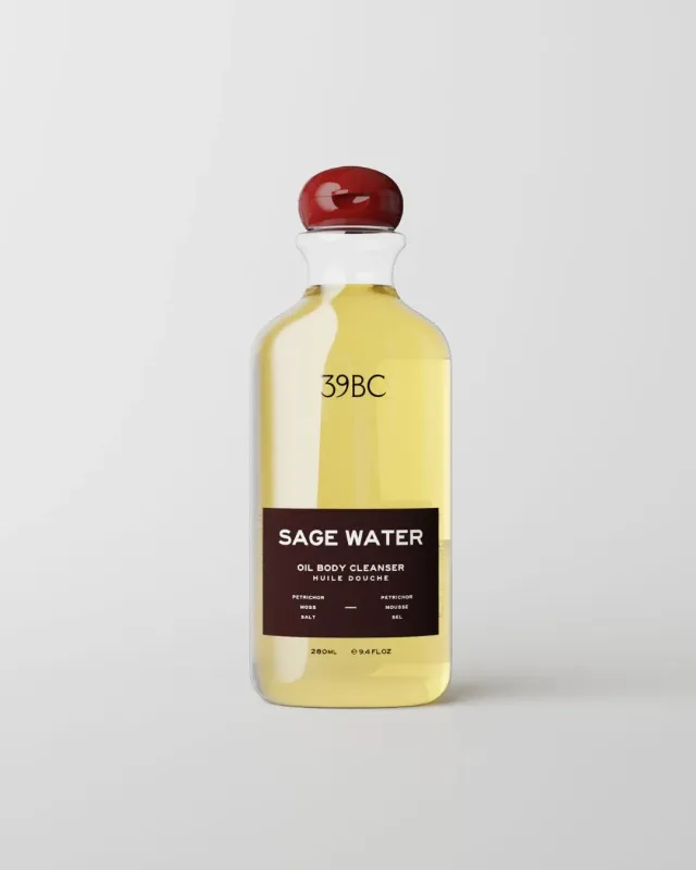 39BC Sage Water olio doccia petricore e muschio