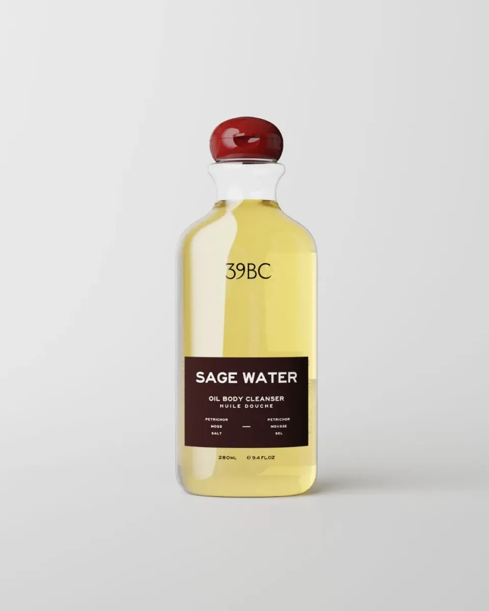 39BC Sage Water olio doccia petricore e muschio