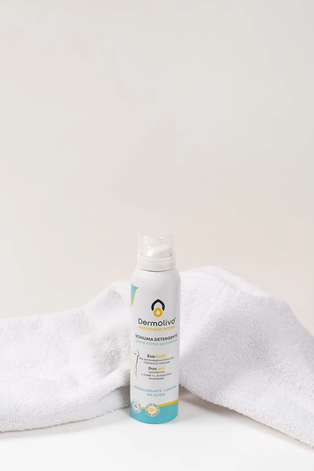 DermOlivo schiuma intima delicata olio oliva bio