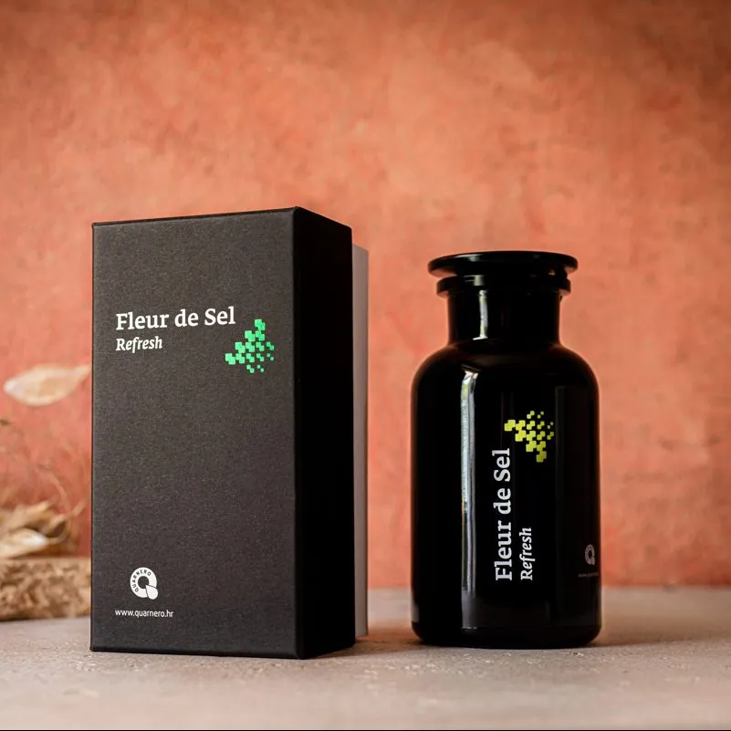 Quarnero Fleur de Sel Refresh sale da bagno energizzante al rosmarino