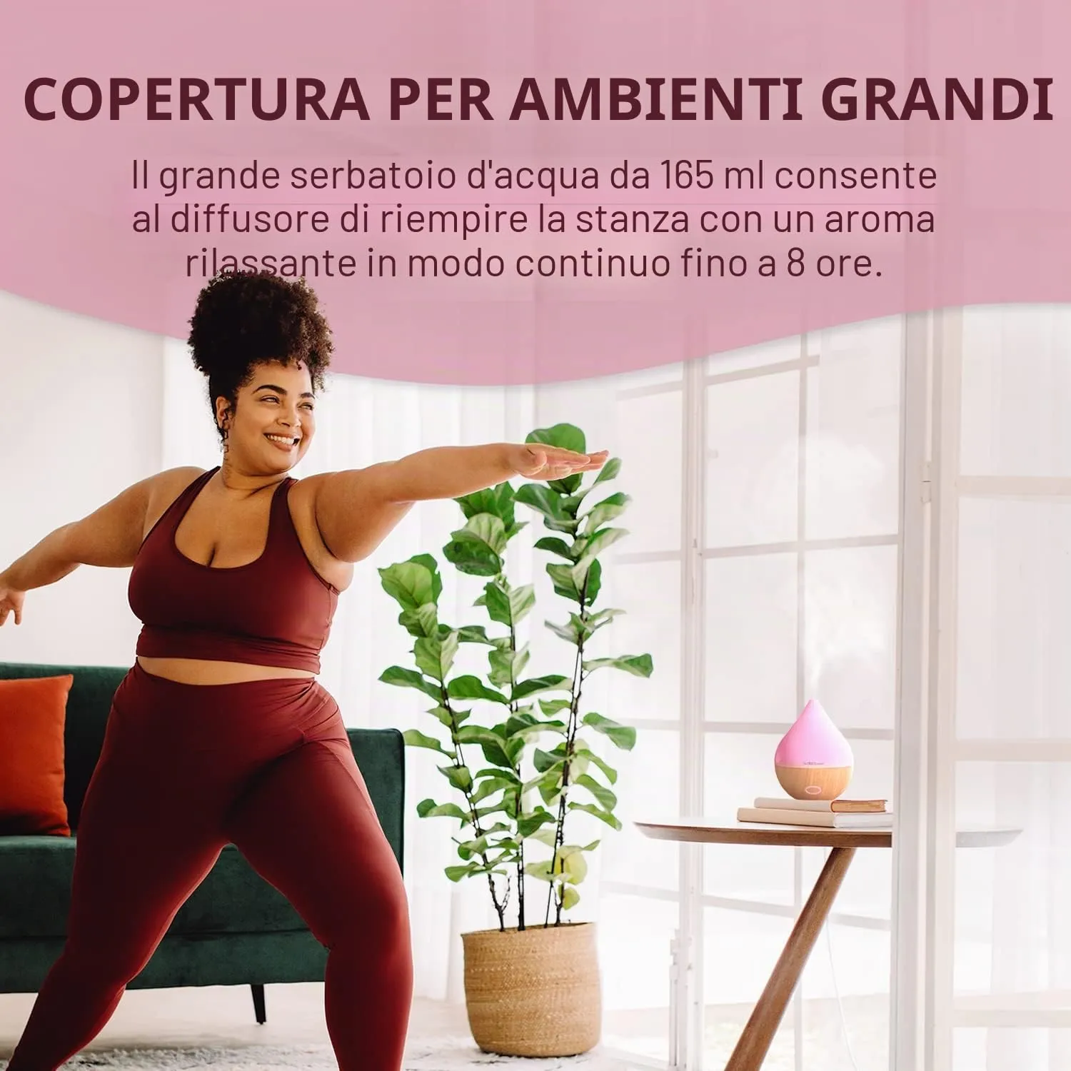 The Body Source Diffusore Oli Essenziali 165 ml Ultrasuoni