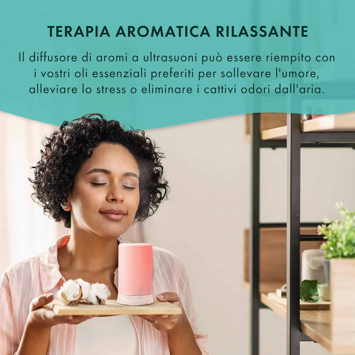 The Body Source Diffusore Aromi Ultrasuoni 100ml 7 LED