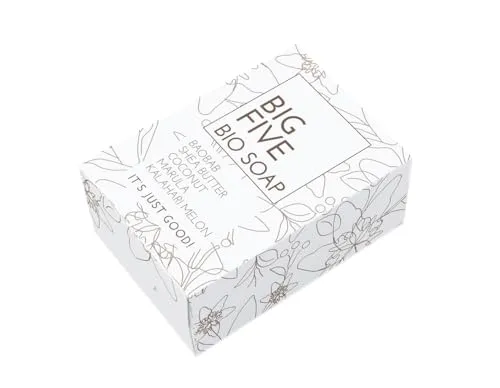 Aurum Africa Big Five sapone bio 100g 5 oli senza profumo