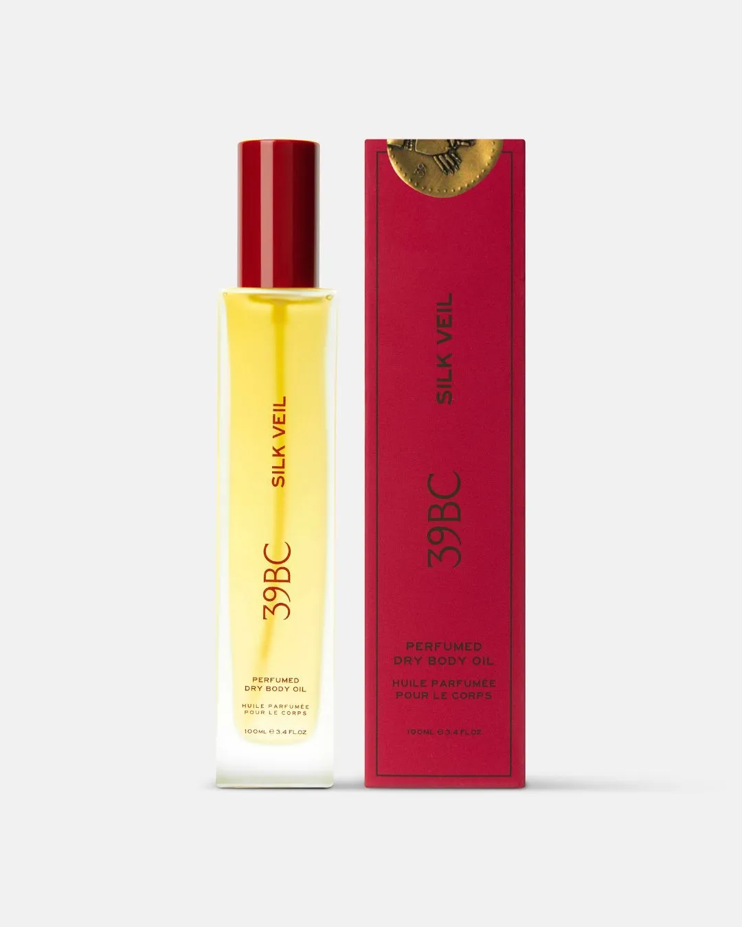 39BC Silk Veil olio corpo secco profumato tuberosa bianca
