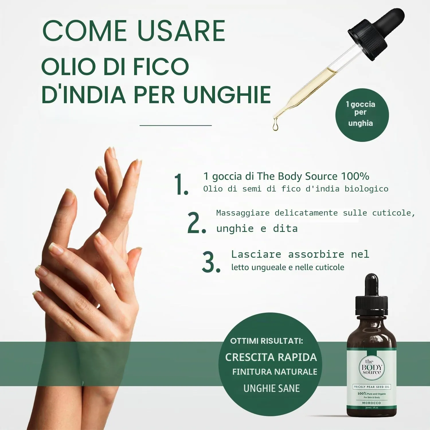 The Body Source Olio Fico d'India 30 ml Bio Antirughe