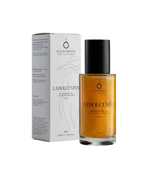 Alchimista del Vulcano La Dolce Vita Shimmering Oil olio corpo