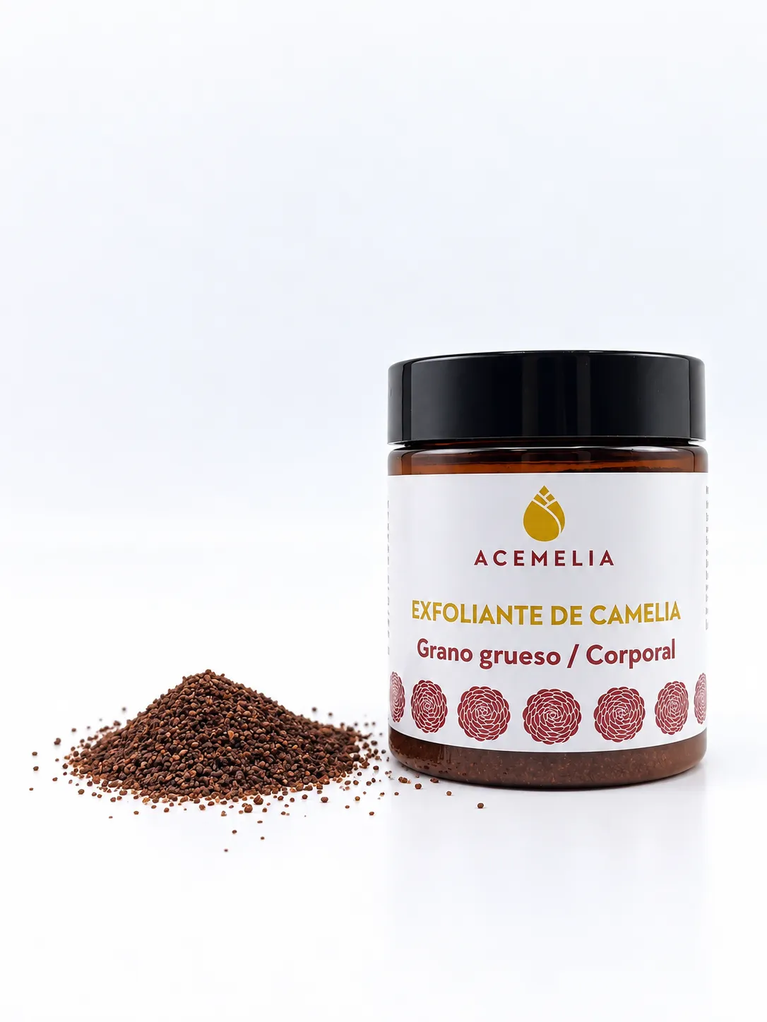 Acemelia Semi di Camelia Scrub Corpo in Polvere esfoliante